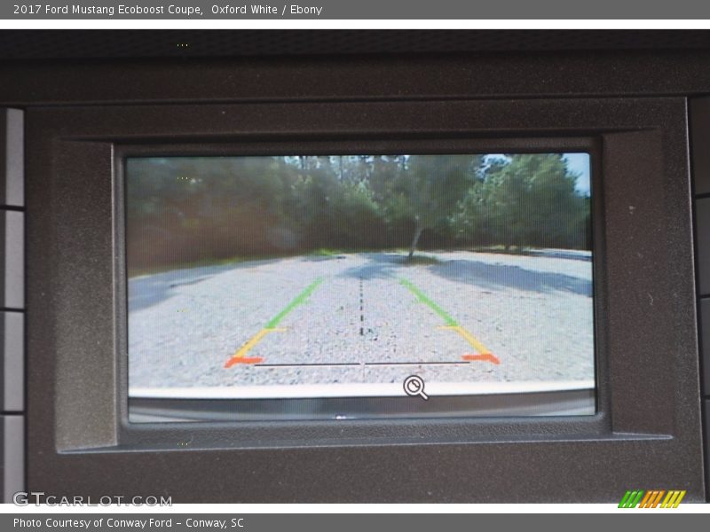 Oxford White / Ebony 2017 Ford Mustang Ecoboost Coupe