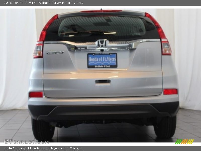 Alabaster Silver Metallic / Gray 2016 Honda CR-V LX