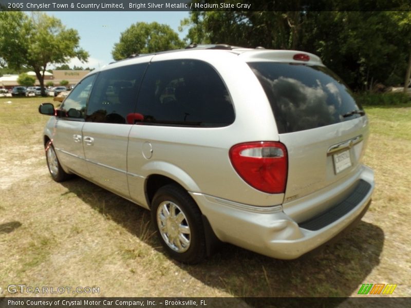 Bright Silver Metallic / Medium Slate Gray 2005 Chrysler Town & Country Limited