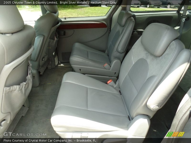 Bright Silver Metallic / Medium Slate Gray 2005 Chrysler Town & Country Limited