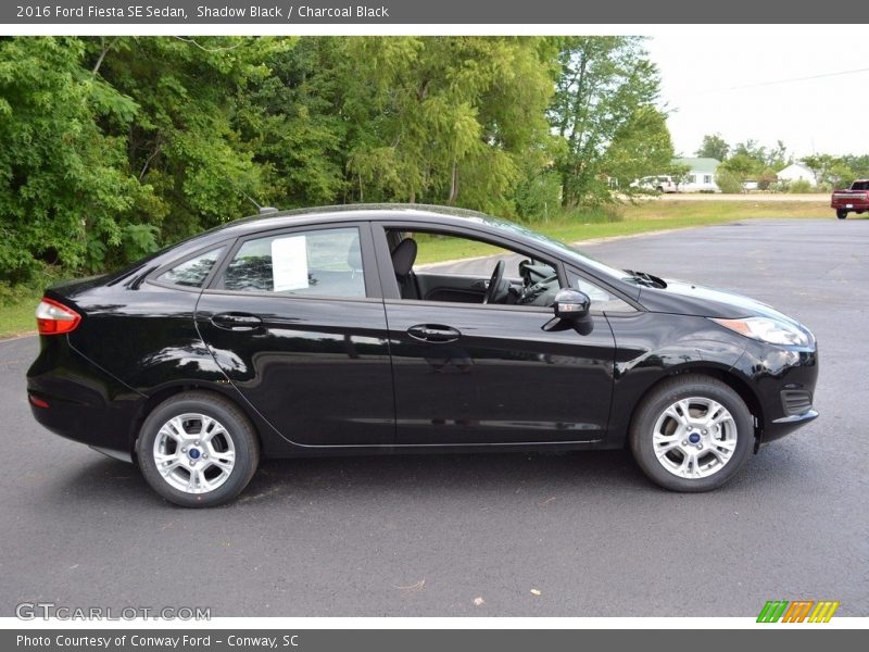 Shadow Black / Charcoal Black 2016 Ford Fiesta SE Sedan