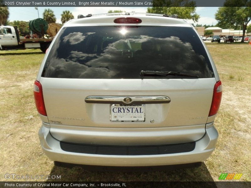 Bright Silver Metallic / Medium Slate Gray 2005 Chrysler Town & Country Limited