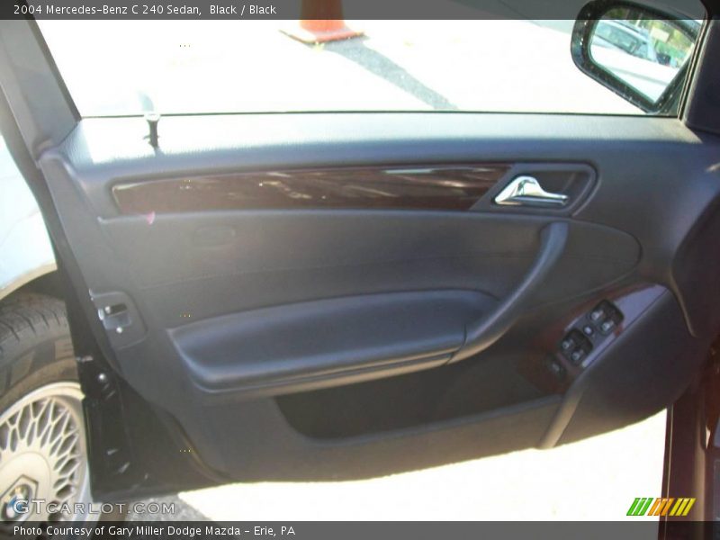 Black / Black 2004 Mercedes-Benz C 240 Sedan
