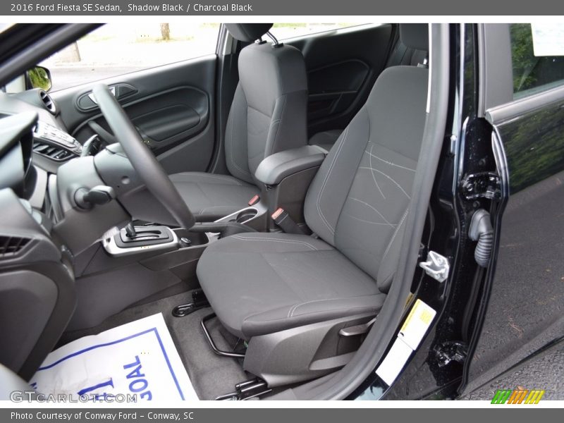 Shadow Black / Charcoal Black 2016 Ford Fiesta SE Sedan