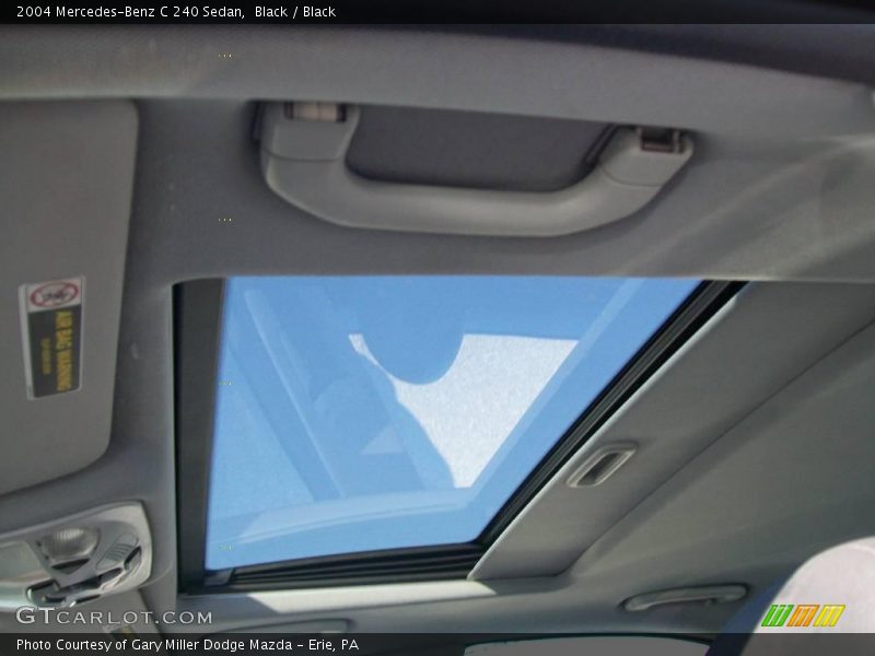 Black / Black 2004 Mercedes-Benz C 240 Sedan
