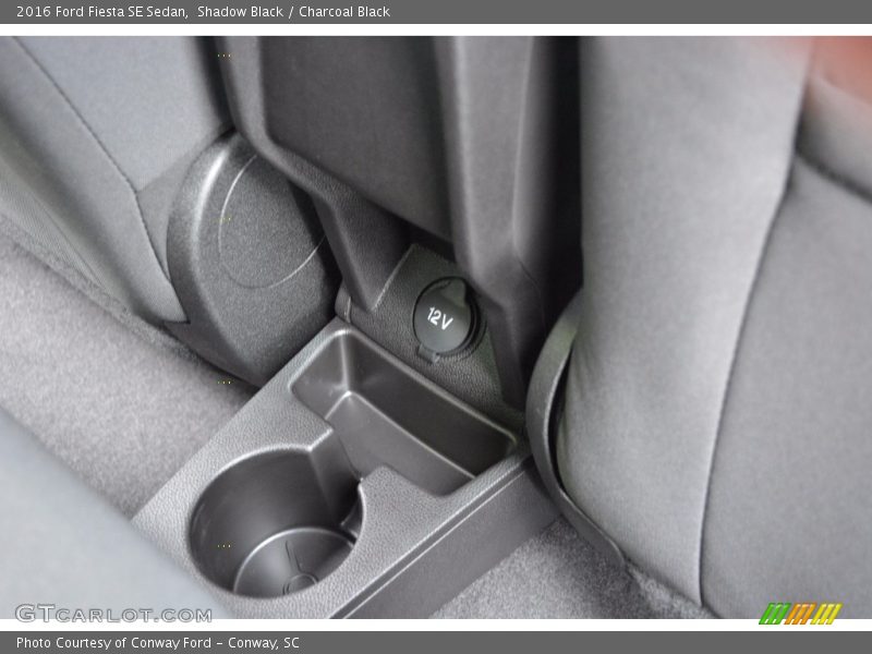 Shadow Black / Charcoal Black 2016 Ford Fiesta SE Sedan
