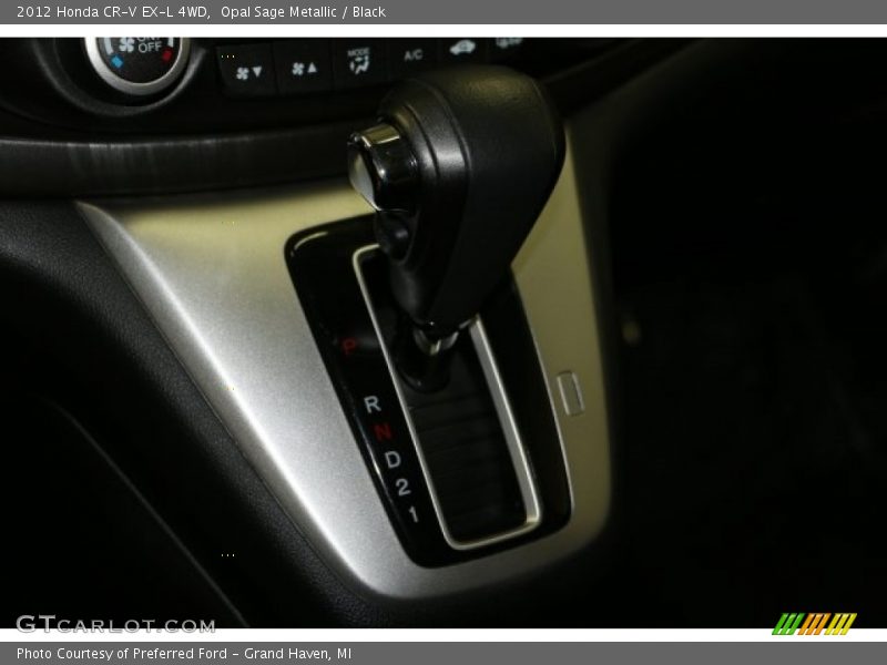 Opal Sage Metallic / Black 2012 Honda CR-V EX-L 4WD