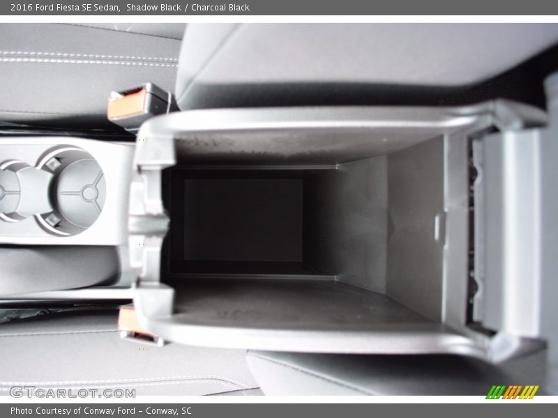 Shadow Black / Charcoal Black 2016 Ford Fiesta SE Sedan