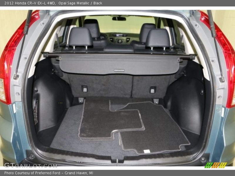 Opal Sage Metallic / Black 2012 Honda CR-V EX-L 4WD