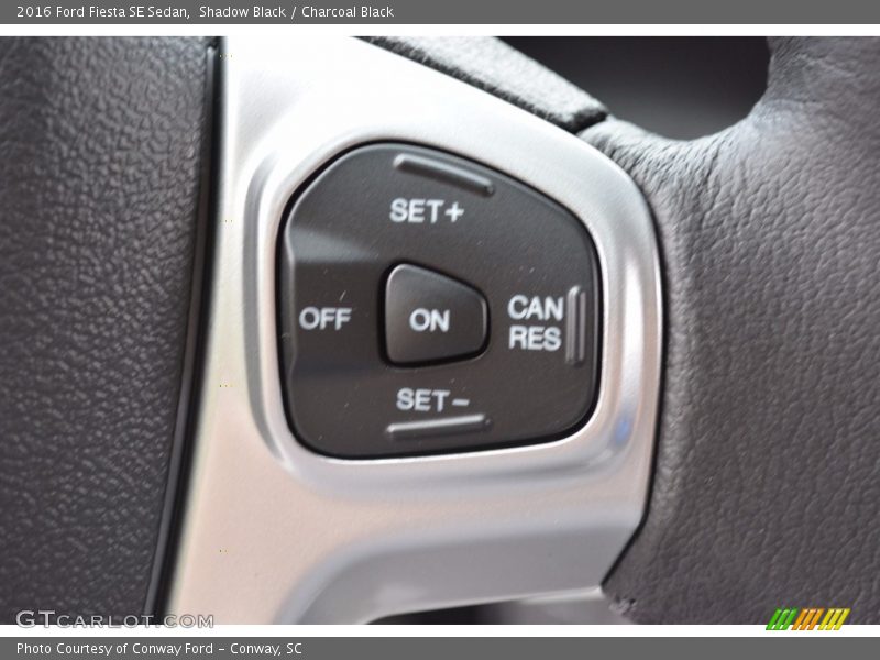 Shadow Black / Charcoal Black 2016 Ford Fiesta SE Sedan