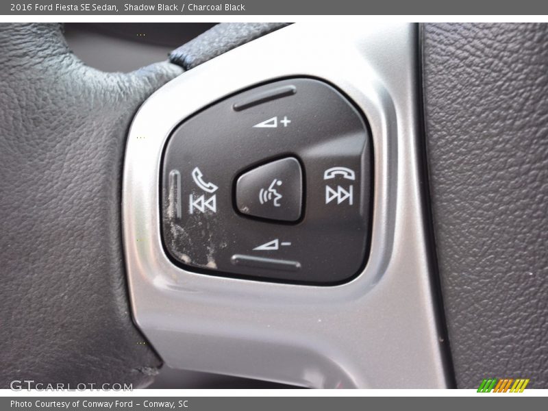 Shadow Black / Charcoal Black 2016 Ford Fiesta SE Sedan