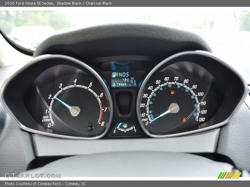 Shadow Black / Charcoal Black 2016 Ford Fiesta SE Sedan