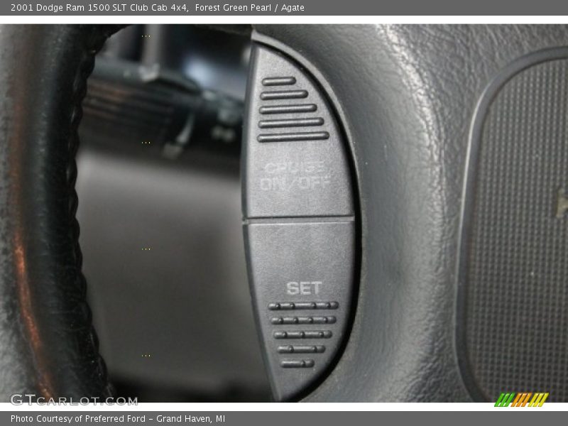 Forest Green Pearl / Agate 2001 Dodge Ram 1500 SLT Club Cab 4x4