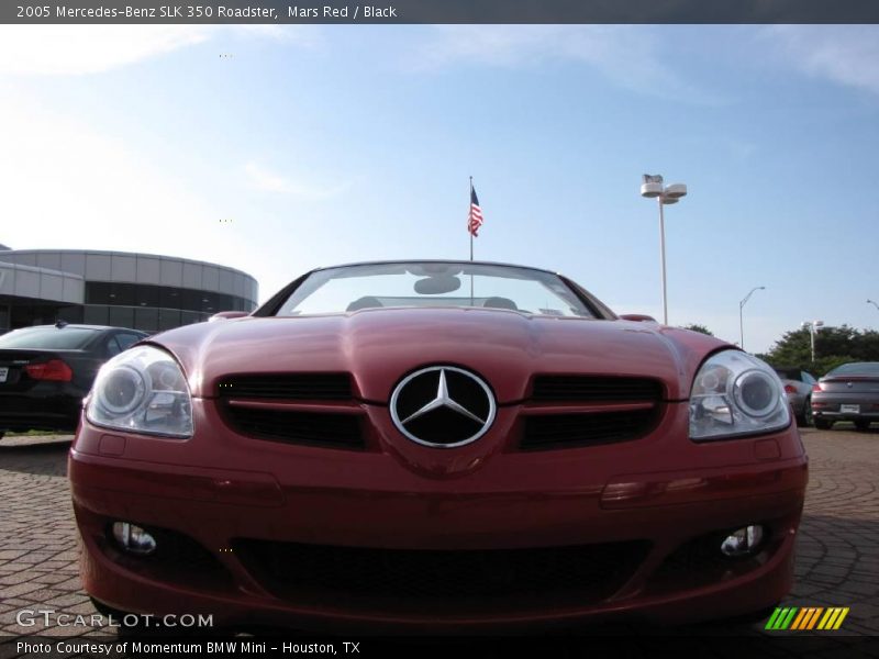 Mars Red / Black 2005 Mercedes-Benz SLK 350 Roadster