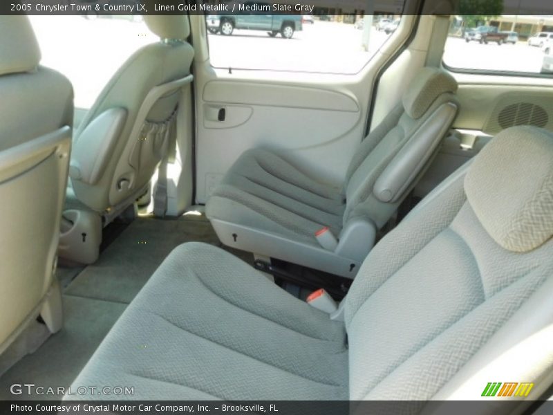 Linen Gold Metallic / Medium Slate Gray 2005 Chrysler Town & Country LX