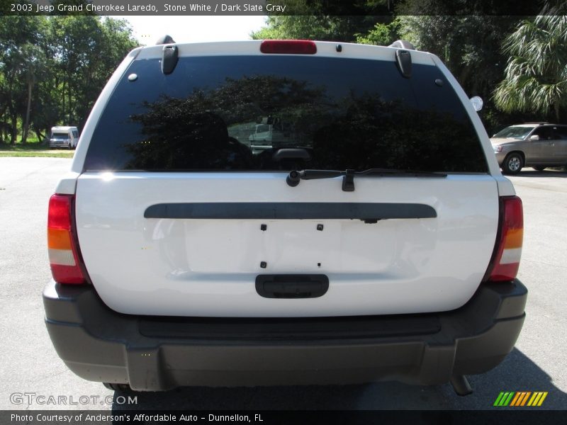 Stone White / Dark Slate Gray 2003 Jeep Grand Cherokee Laredo