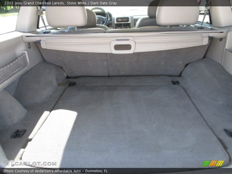 Stone White / Dark Slate Gray 2003 Jeep Grand Cherokee Laredo