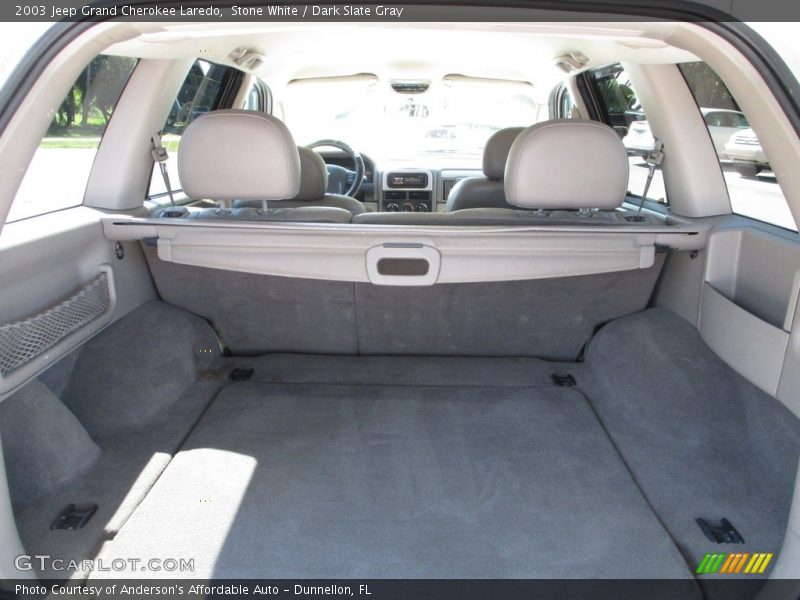 Stone White / Dark Slate Gray 2003 Jeep Grand Cherokee Laredo