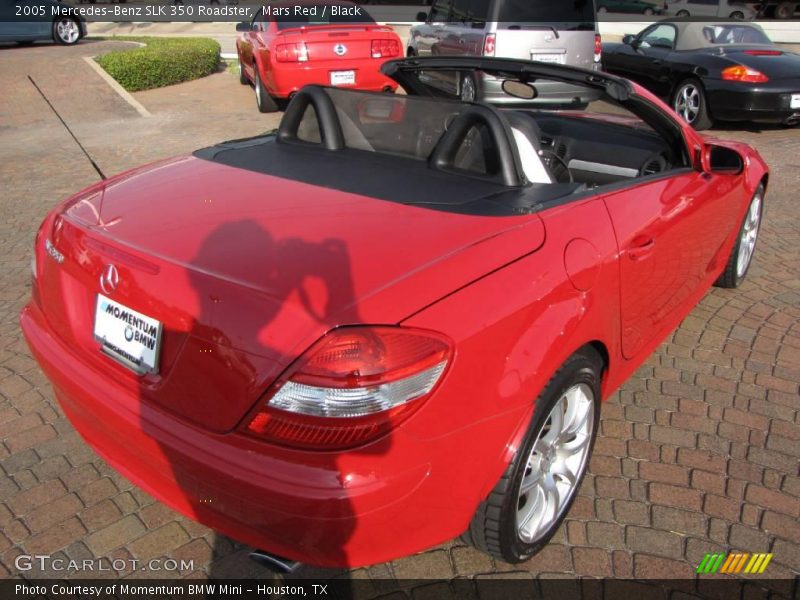 Mars Red / Black 2005 Mercedes-Benz SLK 350 Roadster