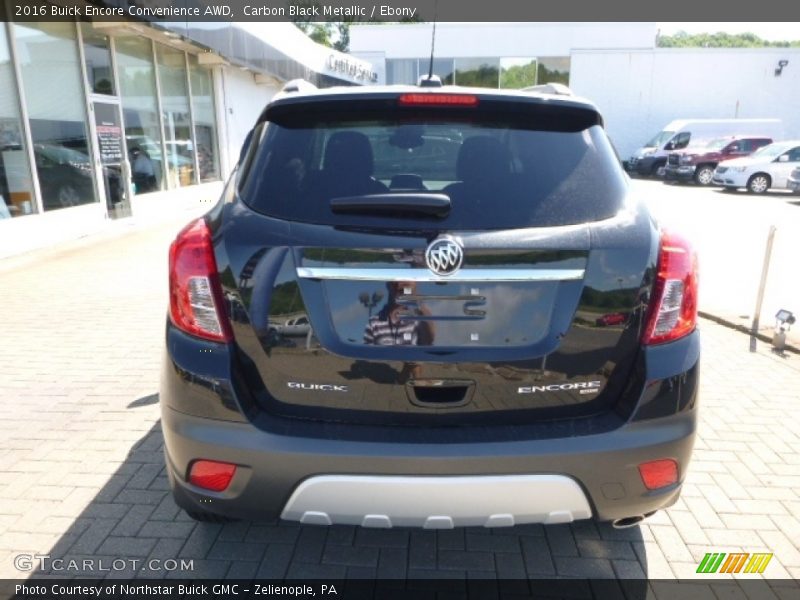 Carbon Black Metallic / Ebony 2016 Buick Encore Convenience AWD