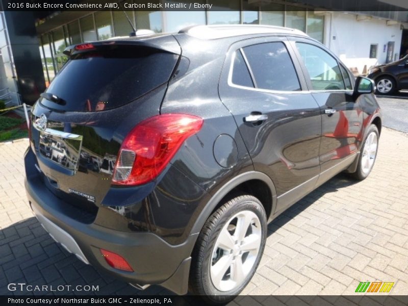 Carbon Black Metallic / Ebony 2016 Buick Encore Convenience AWD