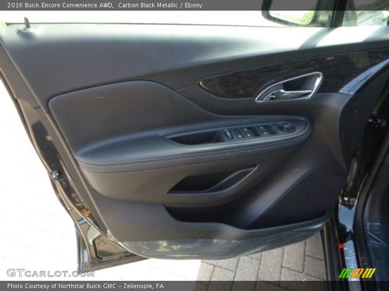 Carbon Black Metallic / Ebony 2016 Buick Encore Convenience AWD