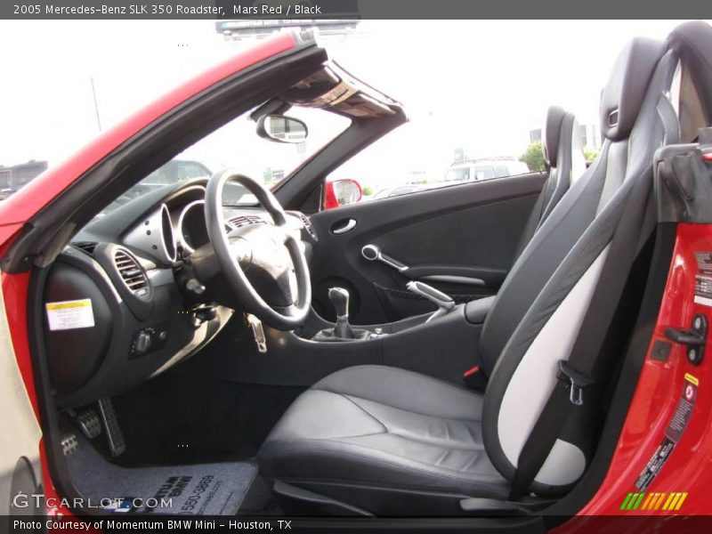 Mars Red / Black 2005 Mercedes-Benz SLK 350 Roadster