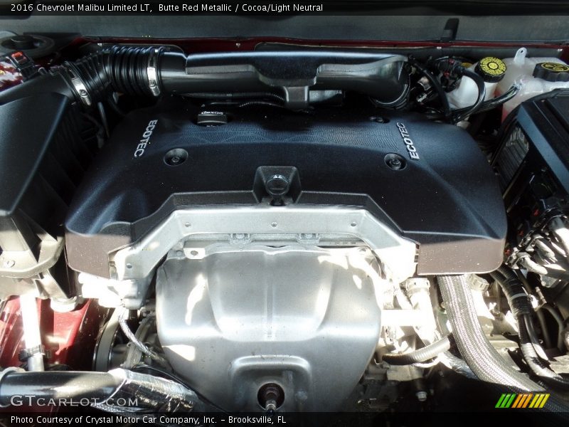 Butte Red Metallic / Cocoa/Light Neutral 2016 Chevrolet Malibu Limited LT