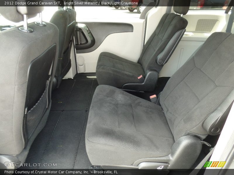 Bright Silver Metallic / Black/Light Graystone 2012 Dodge Grand Caravan SXT