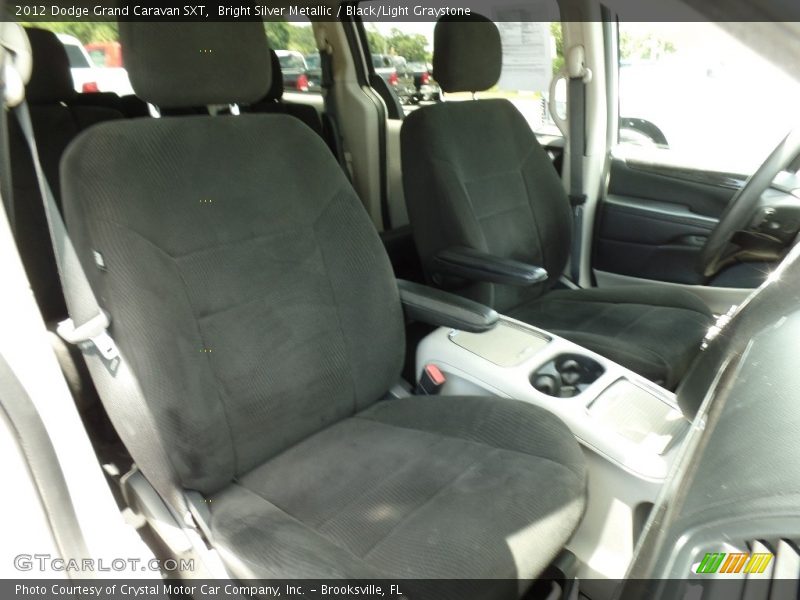 Bright Silver Metallic / Black/Light Graystone 2012 Dodge Grand Caravan SXT