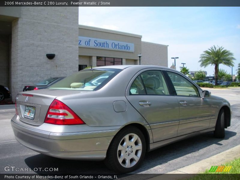 Pewter Metallic / Stone 2006 Mercedes-Benz C 280 Luxury