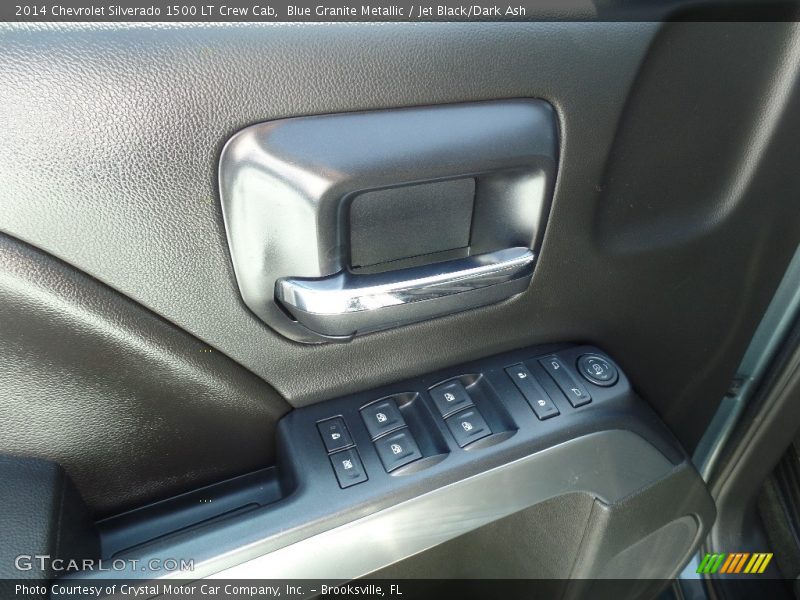 Blue Granite Metallic / Jet Black/Dark Ash 2014 Chevrolet Silverado 1500 LT Crew Cab