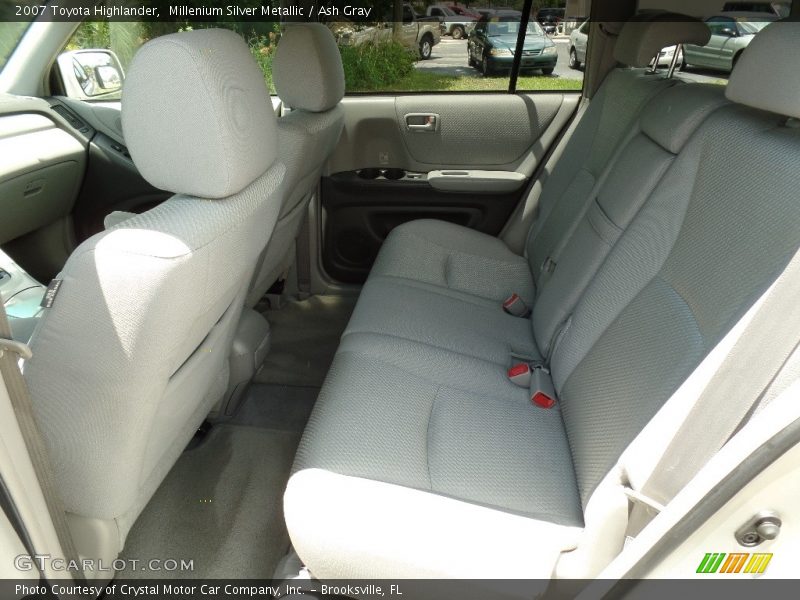 Millenium Silver Metallic / Ash Gray 2007 Toyota Highlander