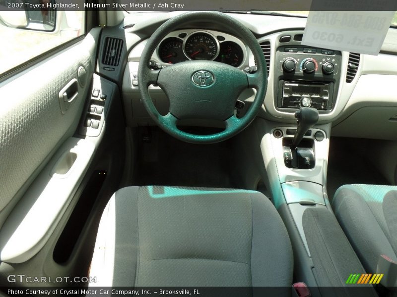 Millenium Silver Metallic / Ash Gray 2007 Toyota Highlander
