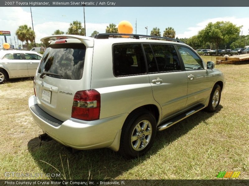 Millenium Silver Metallic / Ash Gray 2007 Toyota Highlander
