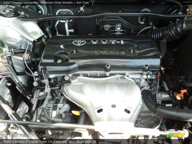 Millenium Silver Metallic / Ash Gray 2007 Toyota Highlander