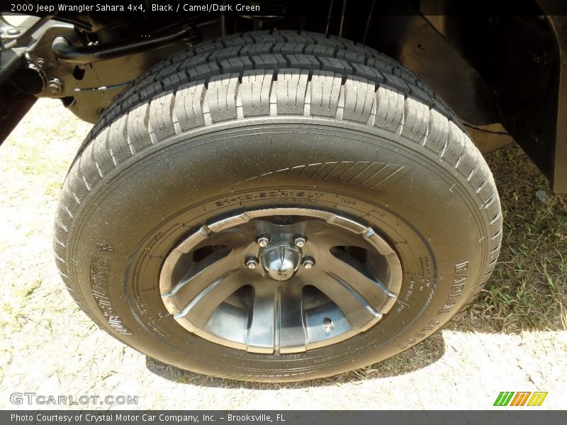Black / Camel/Dark Green 2000 Jeep Wrangler Sahara 4x4