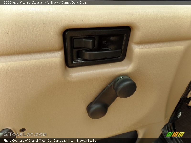 Black / Camel/Dark Green 2000 Jeep Wrangler Sahara 4x4