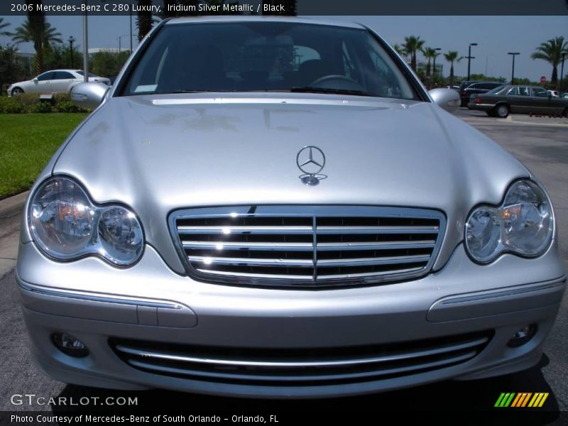 Iridium Silver Metallic / Black 2006 Mercedes-Benz C 280 Luxury