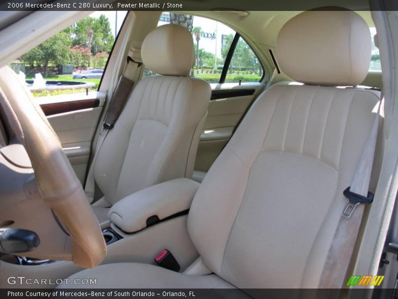 Pewter Metallic / Stone 2006 Mercedes-Benz C 280 Luxury