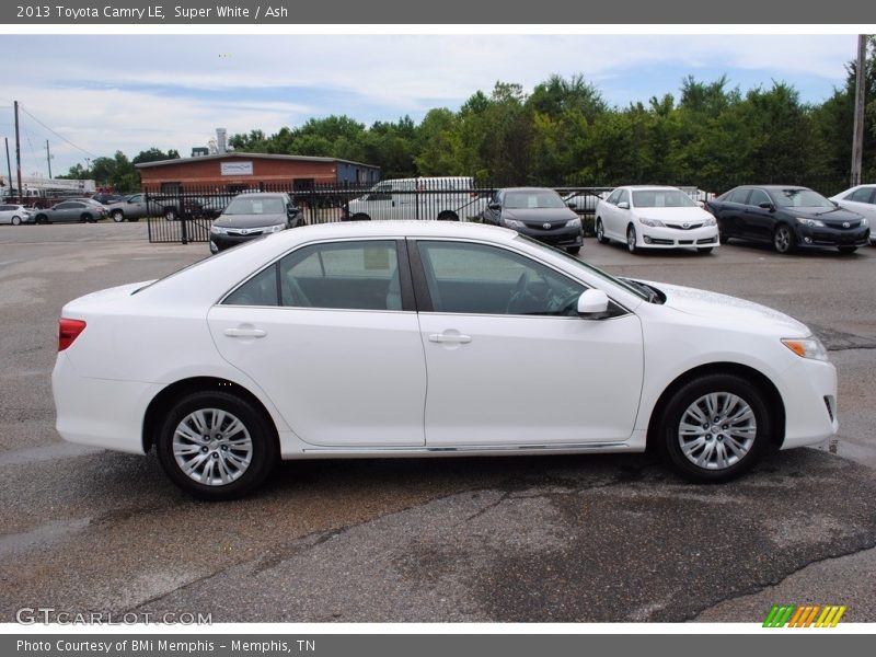 Super White / Ash 2013 Toyota Camry LE