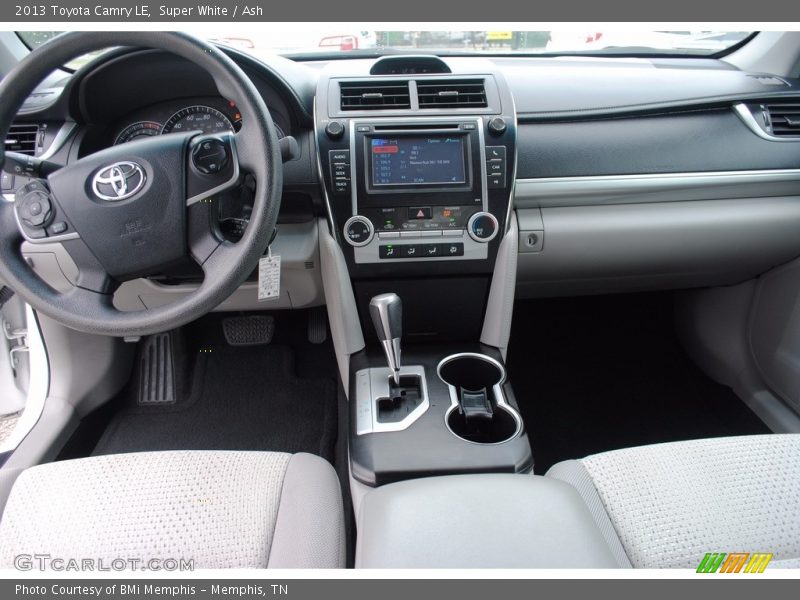 Super White / Ash 2013 Toyota Camry LE