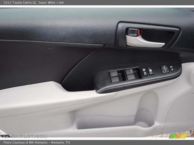 Super White / Ash 2013 Toyota Camry LE