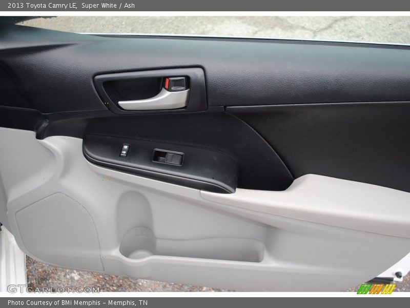 Super White / Ash 2013 Toyota Camry LE