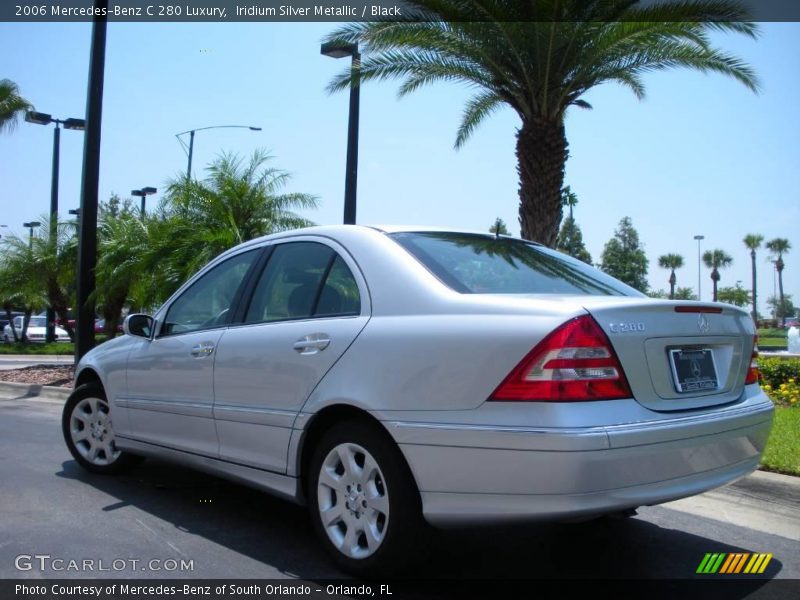 Iridium Silver Metallic / Black 2006 Mercedes-Benz C 280 Luxury
