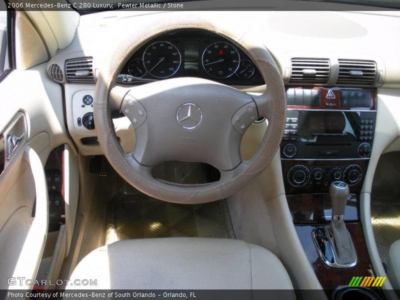 Pewter Metallic / Stone 2006 Mercedes-Benz C 280 Luxury