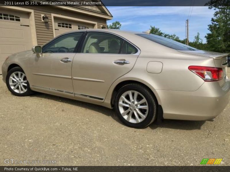 Satin Cashmere Metallic / Parchment 2011 Lexus ES 350