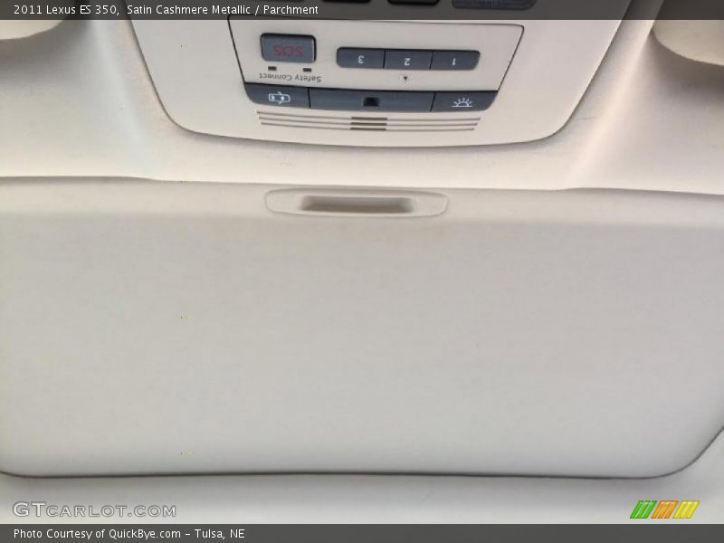 Satin Cashmere Metallic / Parchment 2011 Lexus ES 350