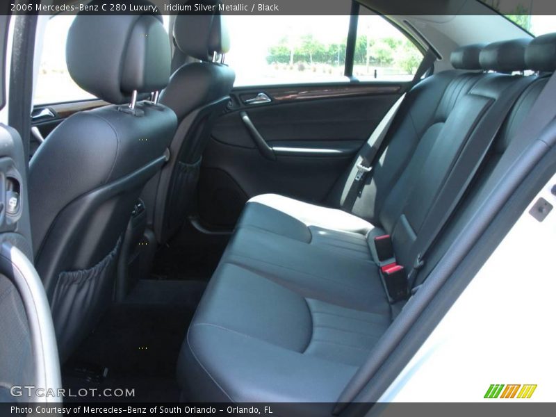 Iridium Silver Metallic / Black 2006 Mercedes-Benz C 280 Luxury