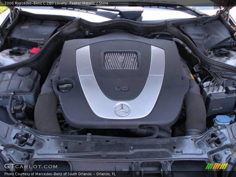 Pewter Metallic / Stone 2006 Mercedes-Benz C 280 Luxury